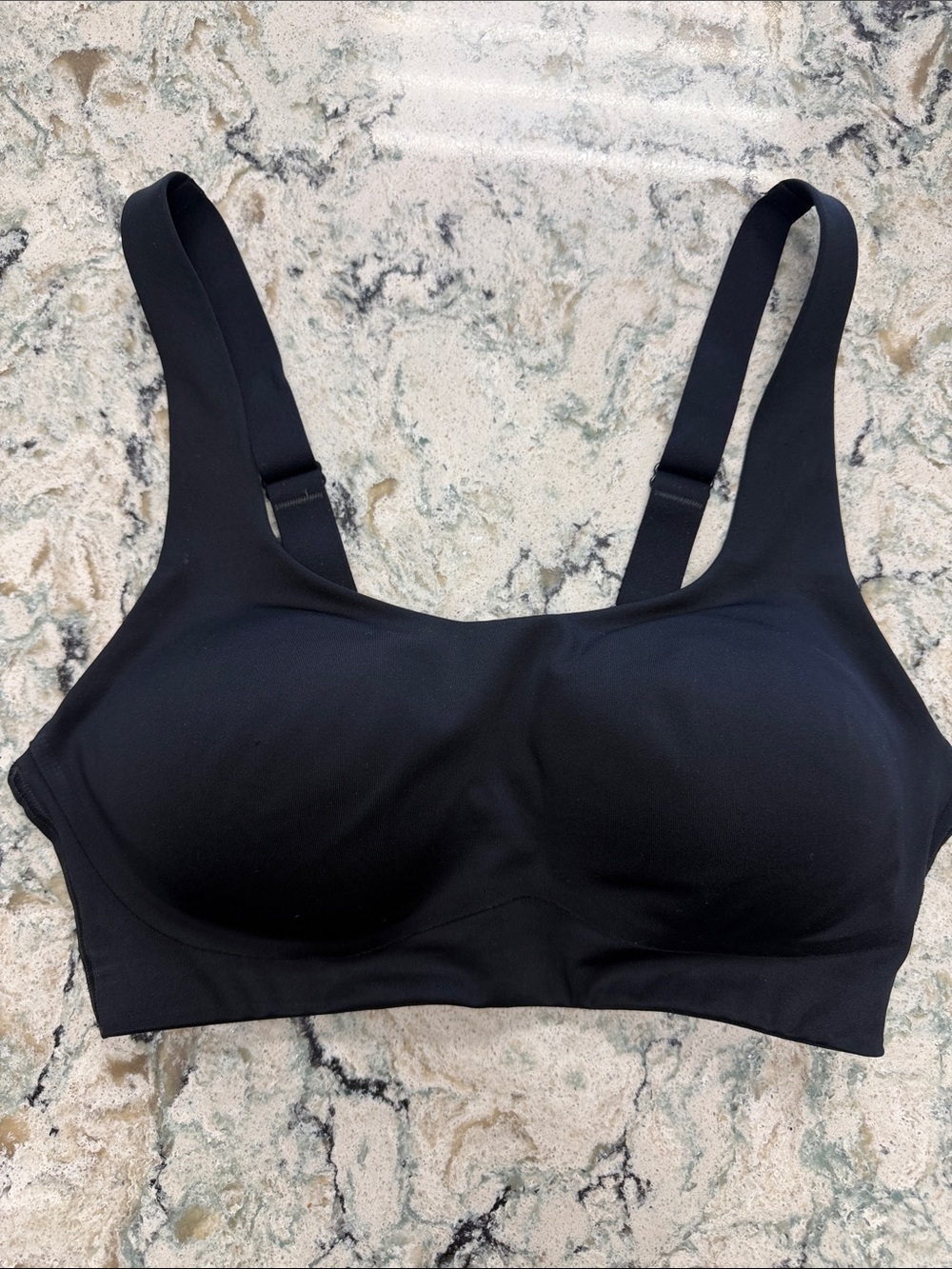 All in motion Black Seamless Wireless Scoop Bra
